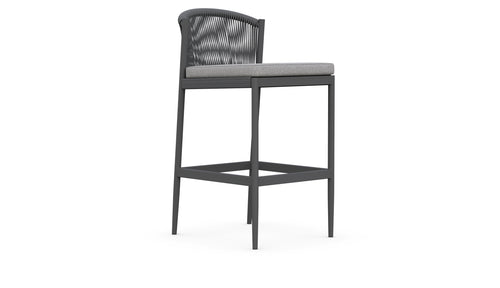 Catalina Outdoor Bar Stool - Ash - outdoor bar counter stool - - Greathouse