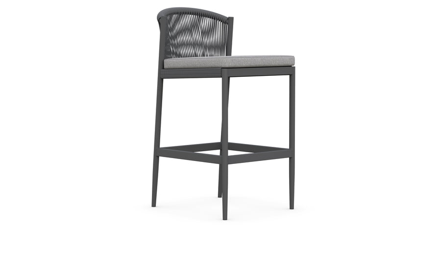 Catalina Outdoor Bar Stool - Ash