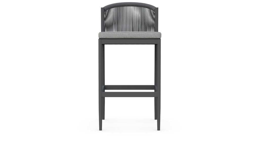 Catalina Outdoor Bar Stool - Ash - outdoor bar counter stool - - Greathouse