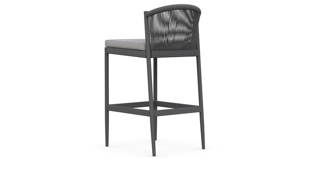 Catalina Outdoor Bar Stool - Ash - outdoor bar counter stool - - Greathouse