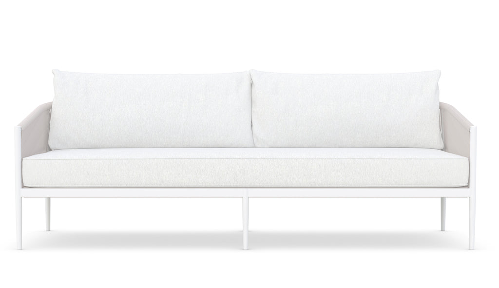 AZ Catalina Sofa - White - Aluminum - - Greathouse