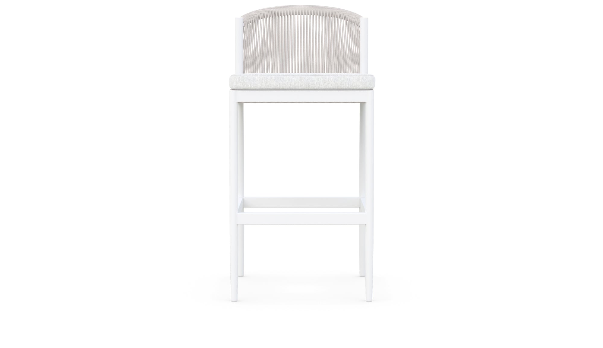 Catalina Outdoor Bar Stool - White