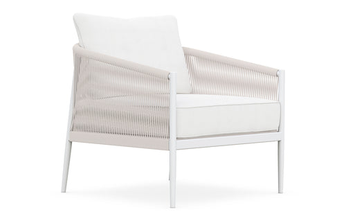 AZ Catalina Club Chair - White - Aluminum - - Greathouse