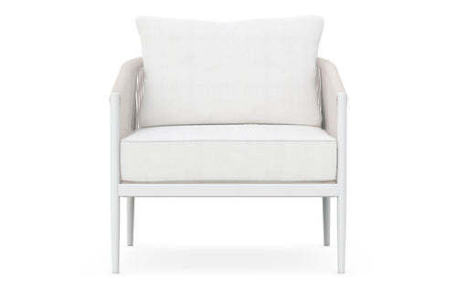 AZ Catalina Club Chair - White - Aluminum - - Greathouse