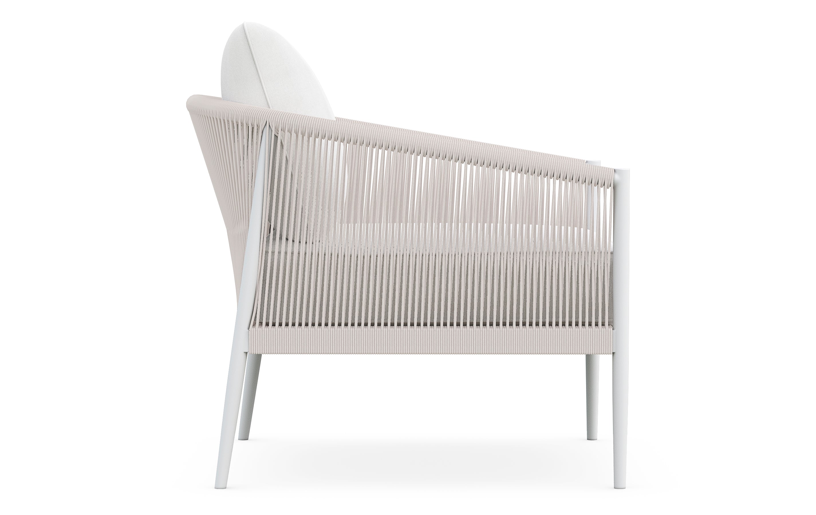 AZ Catalina Club Chair - White