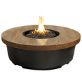 Reclaimed Wood Contempo Round Firetable - Fire Tables - - Greathouse