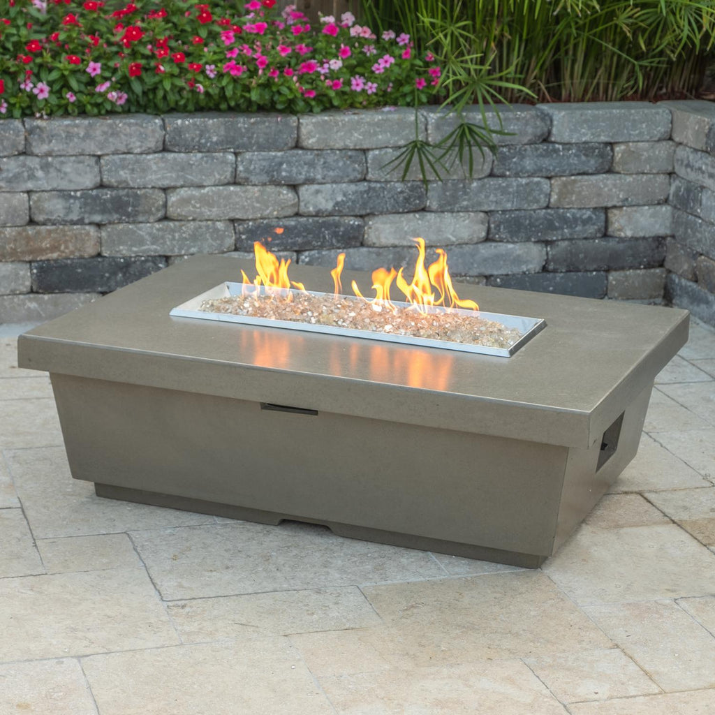 Contempo Rectangle Firetable - Fire Tables - - Greathouse