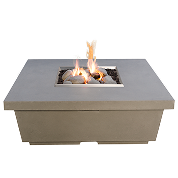 Contempo Square Firetable - Fire Tables - - Greathouse