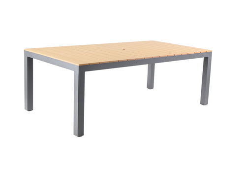 Coronado 84" Dining Table - Aluminum - - Greathouse