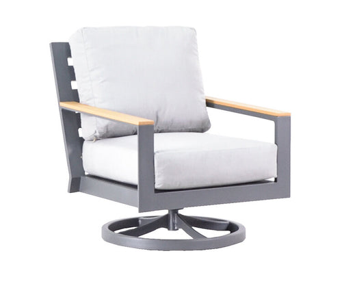 Coronado Swivel Club Chairs - Outdoor Wicker - - Greathouse