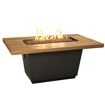 Reclaimed Wood Cosmo Rectangle FireTable