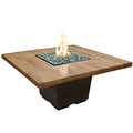Reclaimed Wood Cosmo Square Dining Table - Fire Tables - - Greathouse