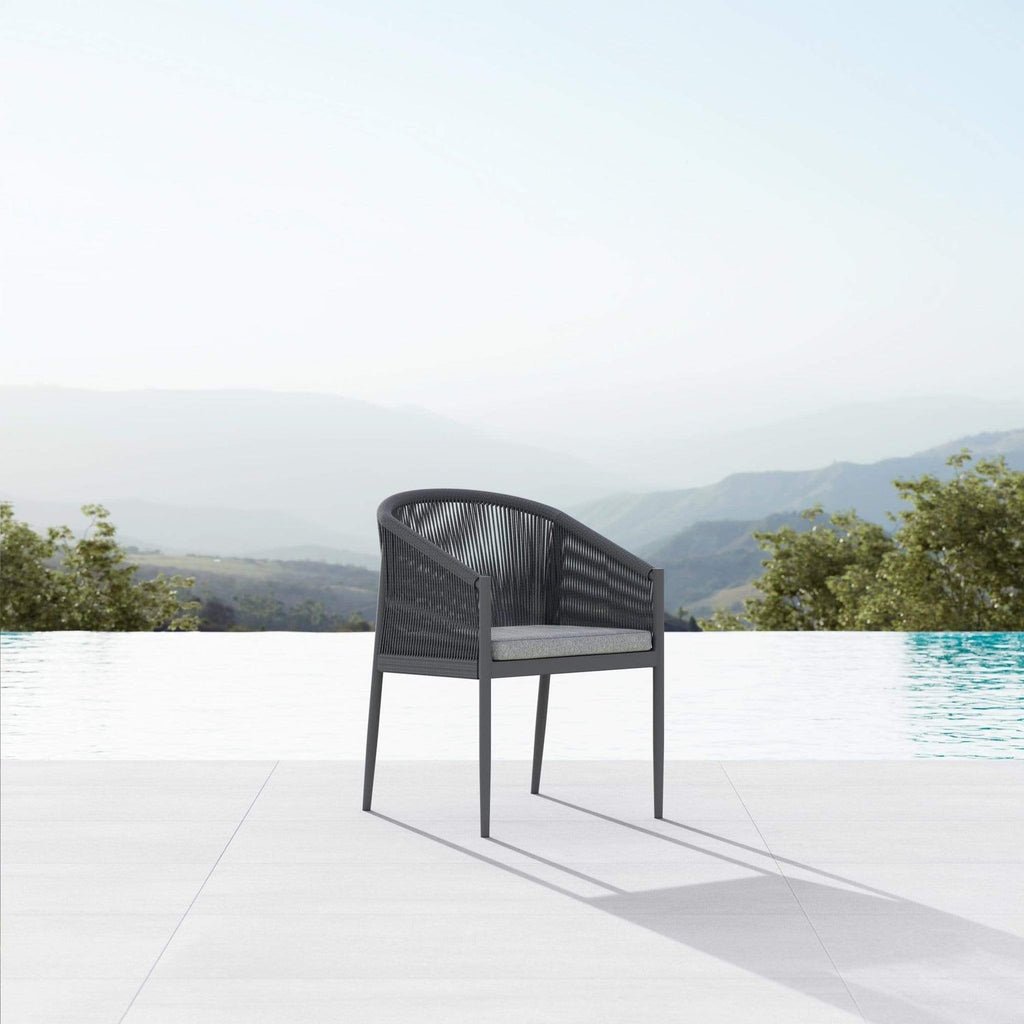 Catalina Outdoor Dining Chair - Ash - Outdoor Dining Chairs - - Greathouse