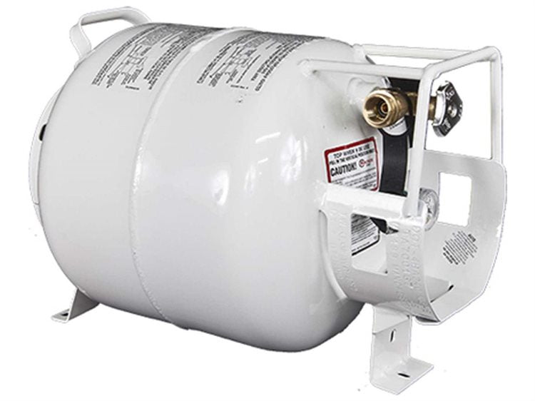 42" Round Faux Concrete Firetable