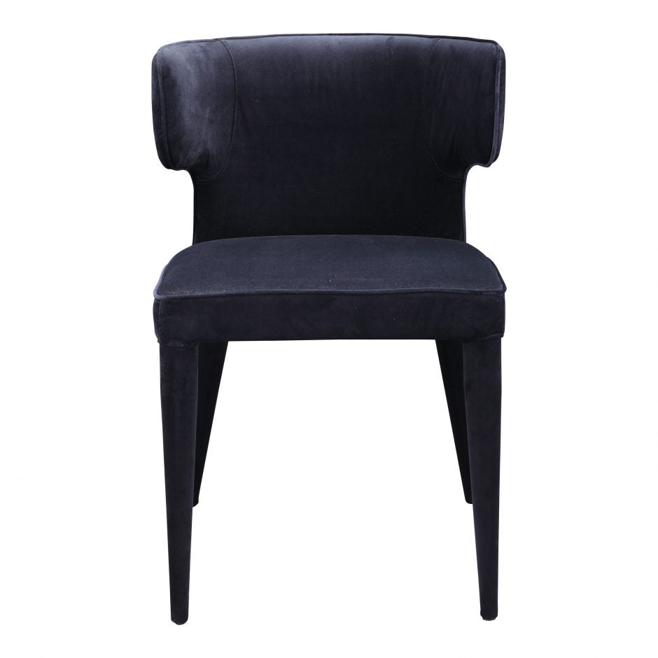 Pair Of JENNAYA DINING CHAIRs BLACK - Dining Chairs - - Greathouse