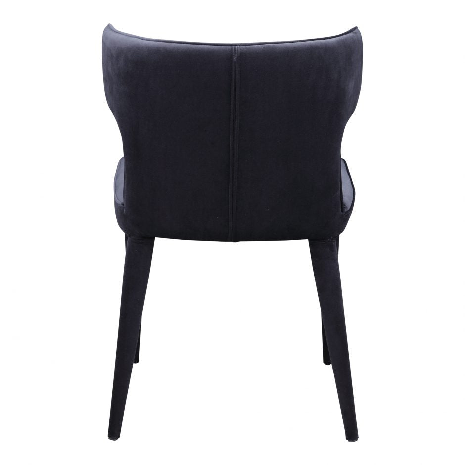 Pair Of JENNAYA DINING CHAIRs BLACK - Dining Chairs - - Greathouse