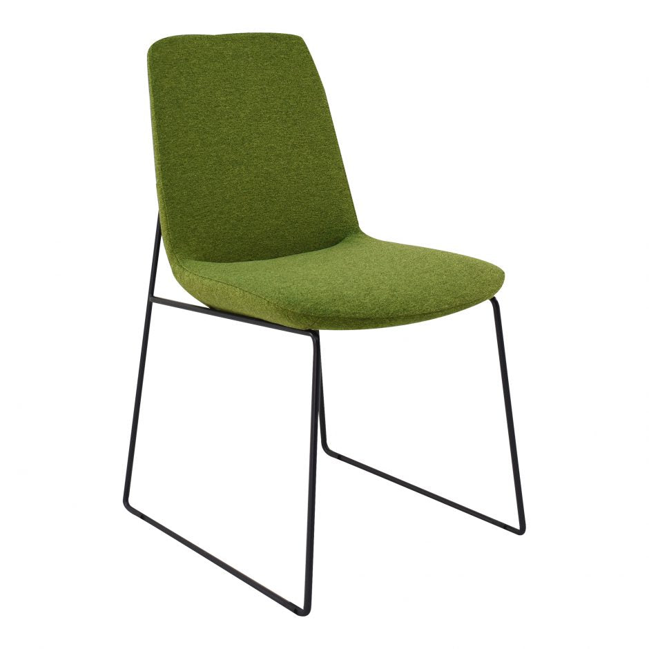 Pair Of RUTH DINING CHAIRs GREEN - Dining Chairs - - Greathouse