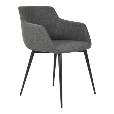 Pair of RONDA ARM CHAIRs GREY