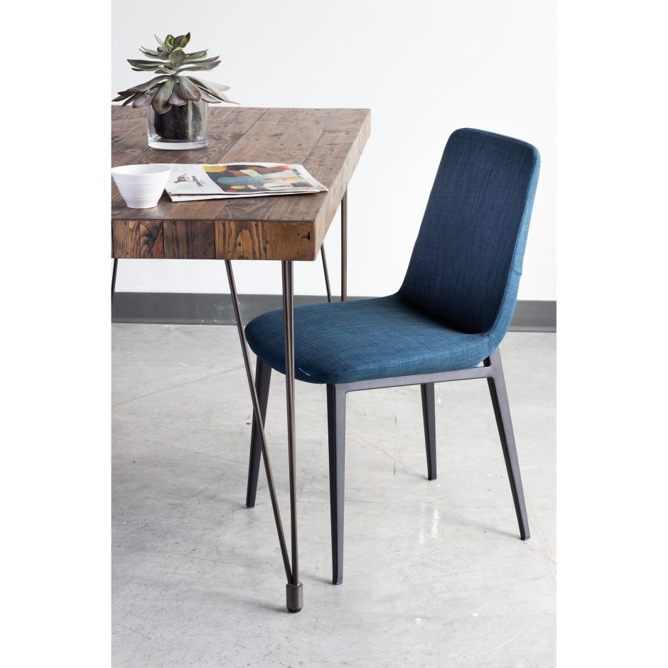 Pair of KITO DINING CHAIRs BLUE - Dining Chairs - - Greathouse