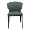 Pair of DELANEY SIDE CHAIRs GREY