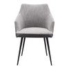 Pair of BECKETT DINING CHAIRs GREY