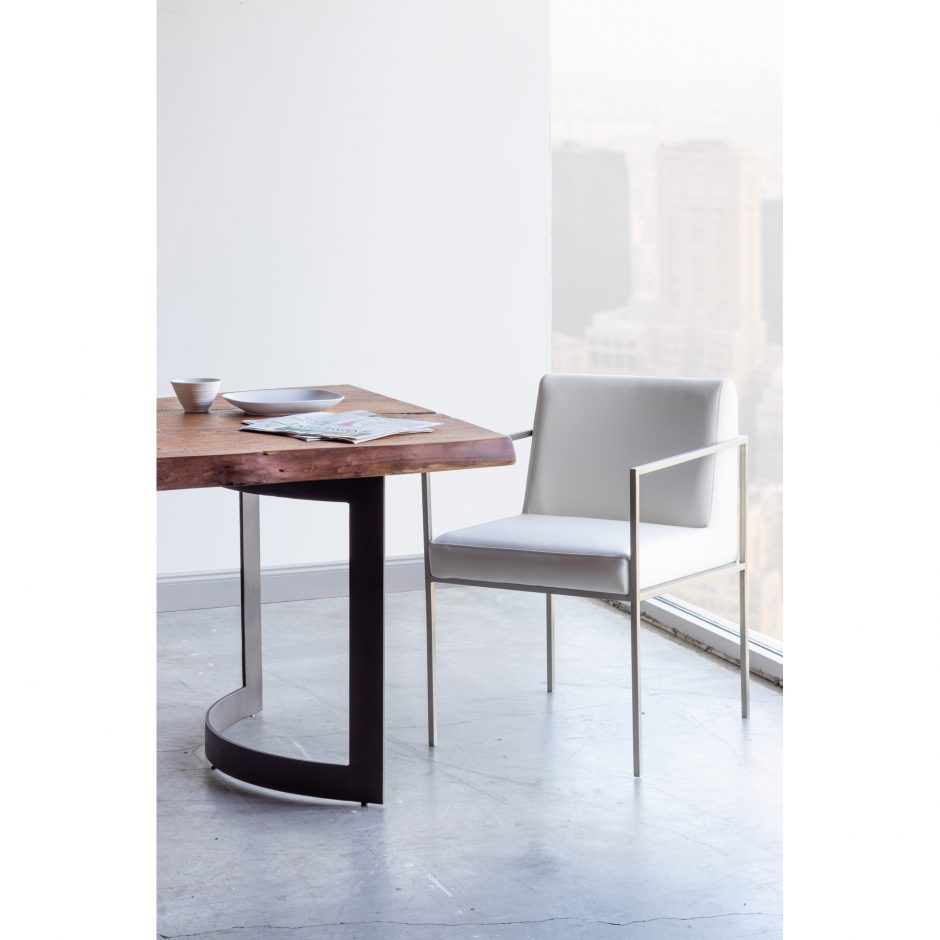 Pair of CAPO ARM CHAIRs WHITE