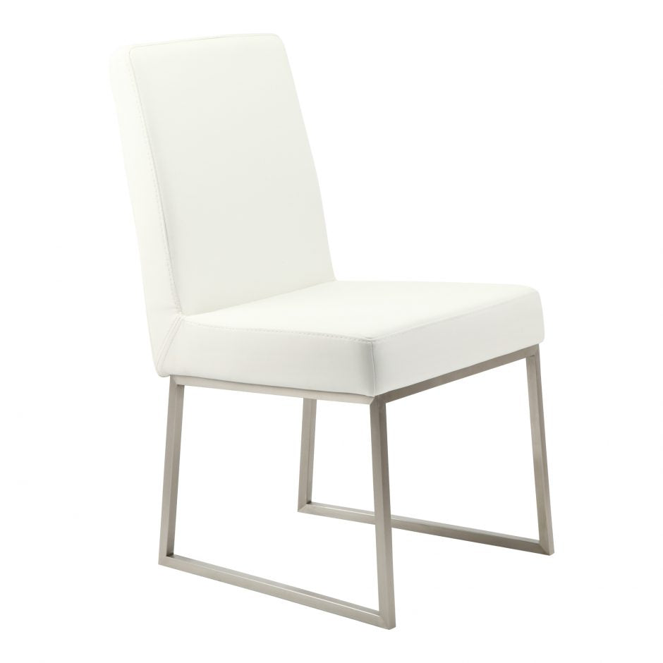 Pair of CAPO ARM CHAIRs WHITE - Dining Chairs - - Greathouse