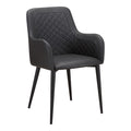 Pair Of CANTATA DINING CHAIRs BLACK - Dining Chairs - - Greathouse