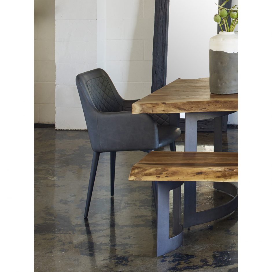 Pair Of CANTATA DINING CHAIRs BLACK - Dining Chairs - - Greathouse