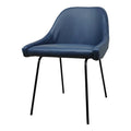 Pair of BLAZE DINING CHAIRs BLUE - Dining Chairs - - Greathouse
