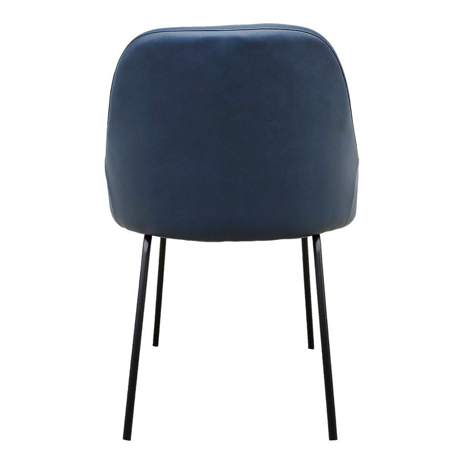 Pair of BLAZE DINING CHAIRs BLUE - Dining Chairs - - Greathouse