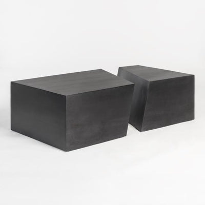 Zurich Coffee Table Black Wood Stain