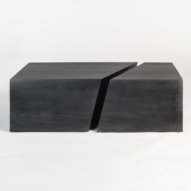 Zurich Coffee Table Black Wood Stain