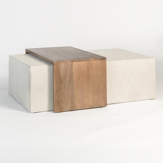 Asher Ottoman - Custom Ottomans - - Greathouse