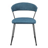 Pair of ADRIA DINING CHAIRs BLUE