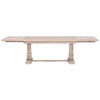 Hudson Rectangle Natural Extension Dining Table