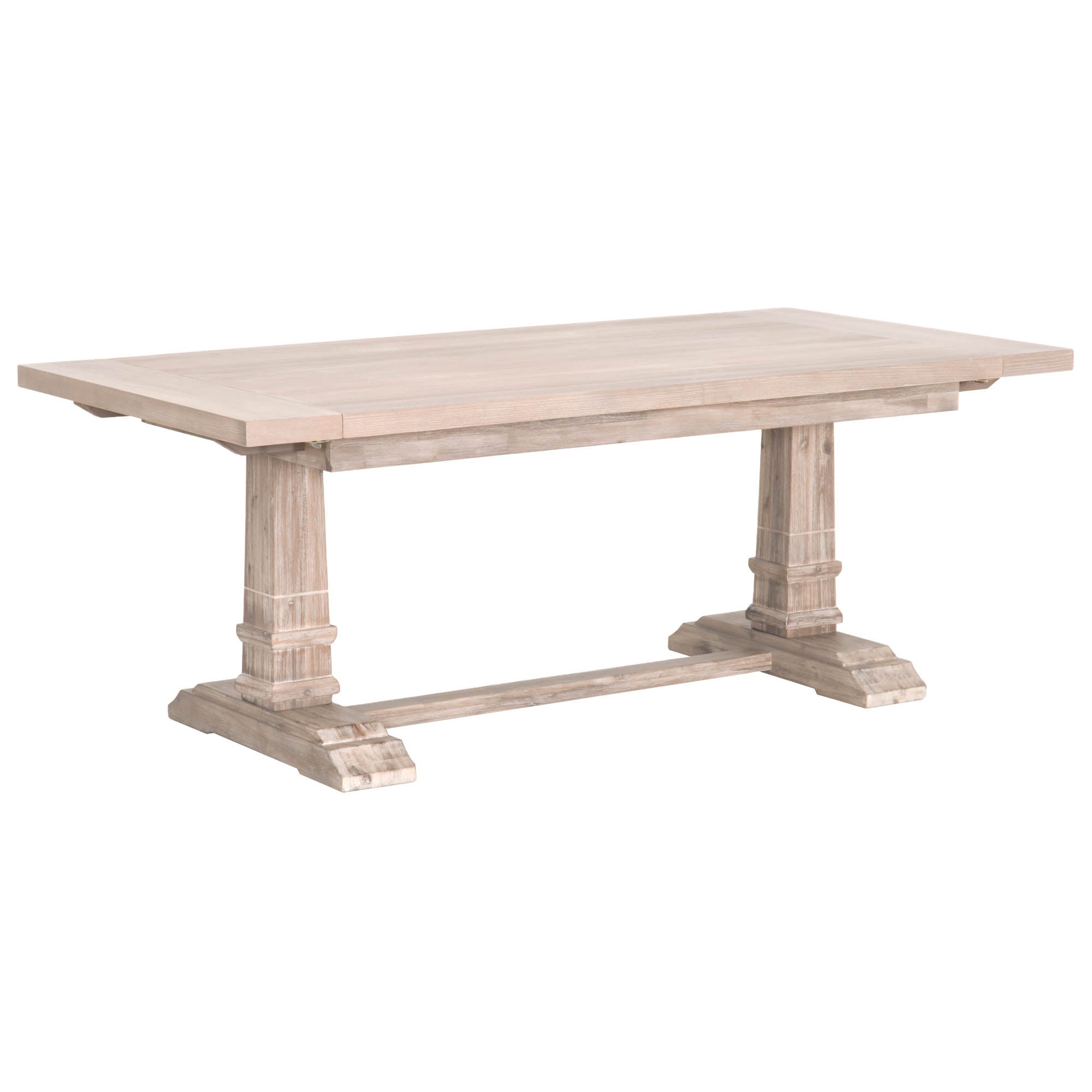 Hudson Rectangle Natural Extension Dining Table