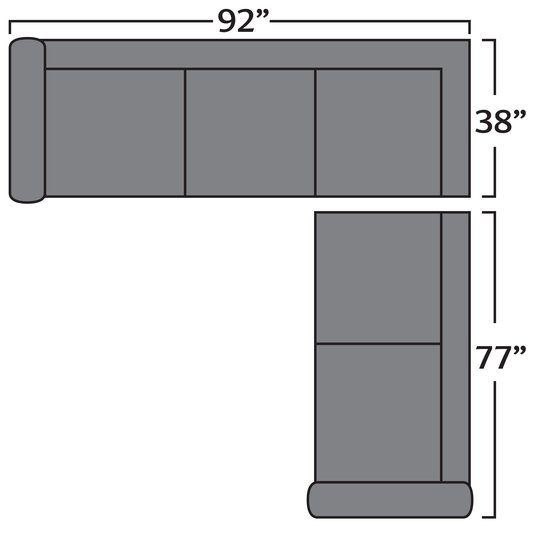 Irlanda Sectional Options - Sectional - - Greathouse