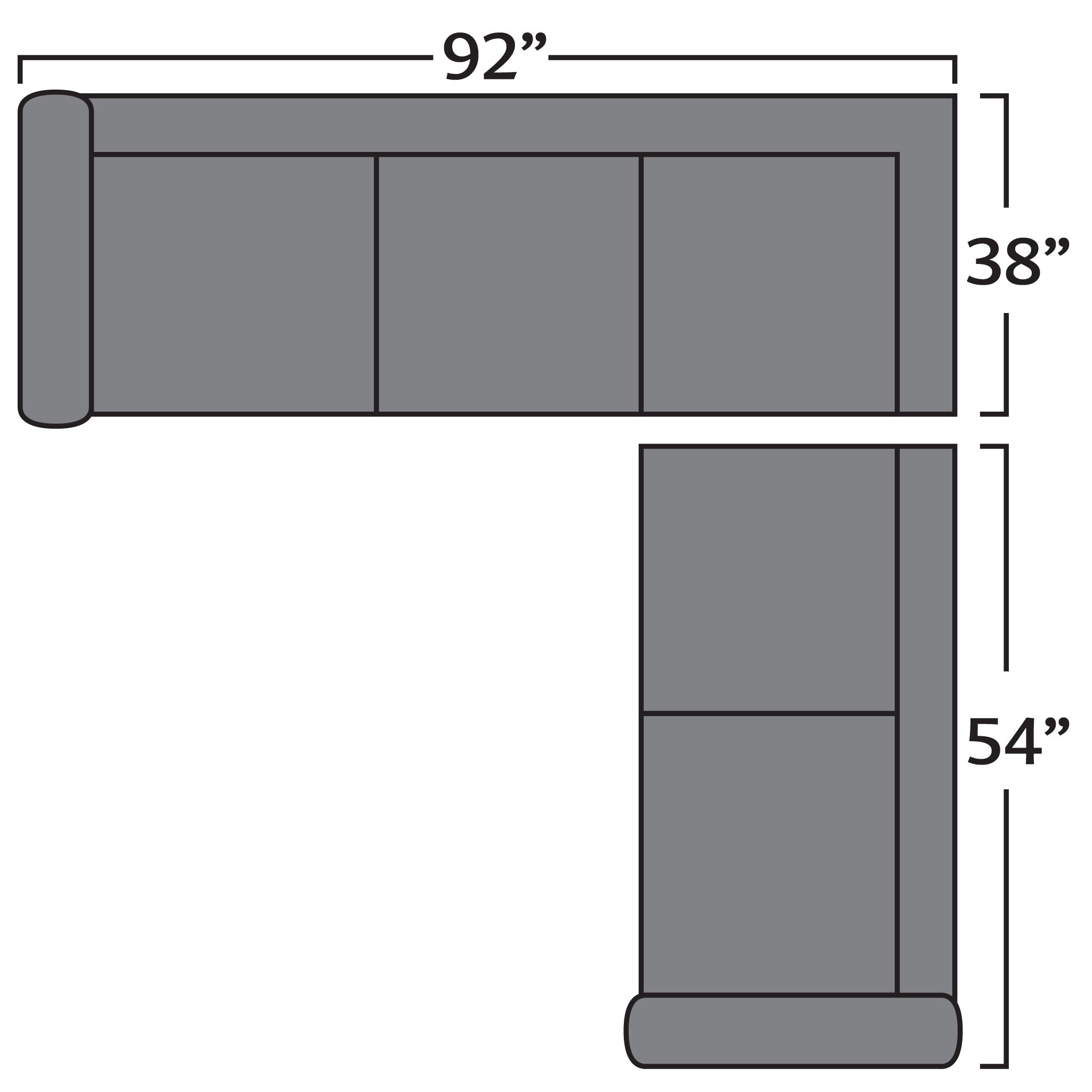 Irlanda Sectional Options - Sectional - - Greathouse