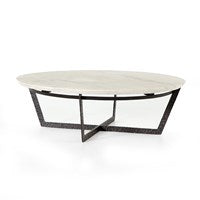 FELIX ROUND COFFEE TABLE - accent tables - - Greathouse