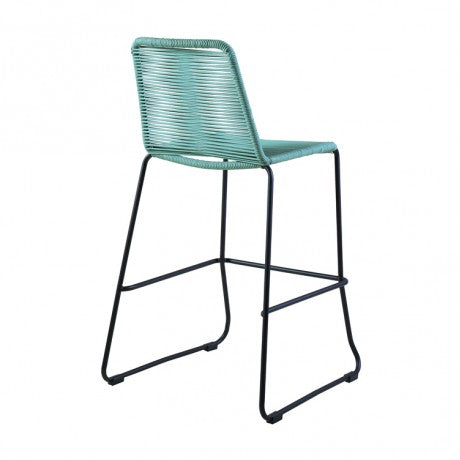 Shasta Stool Set of 2 - Wasabi - Outdoor Rope - - Greathouse