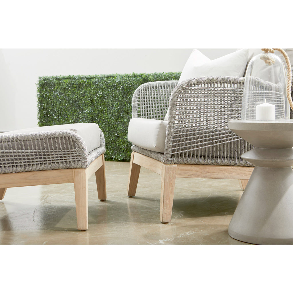 Loom Outdoor Club Chair Platinum