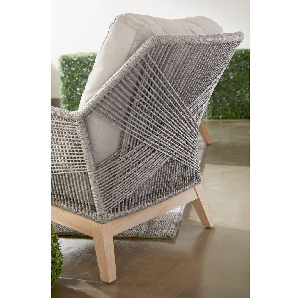 Loom Outdoor Club Chair Platinum