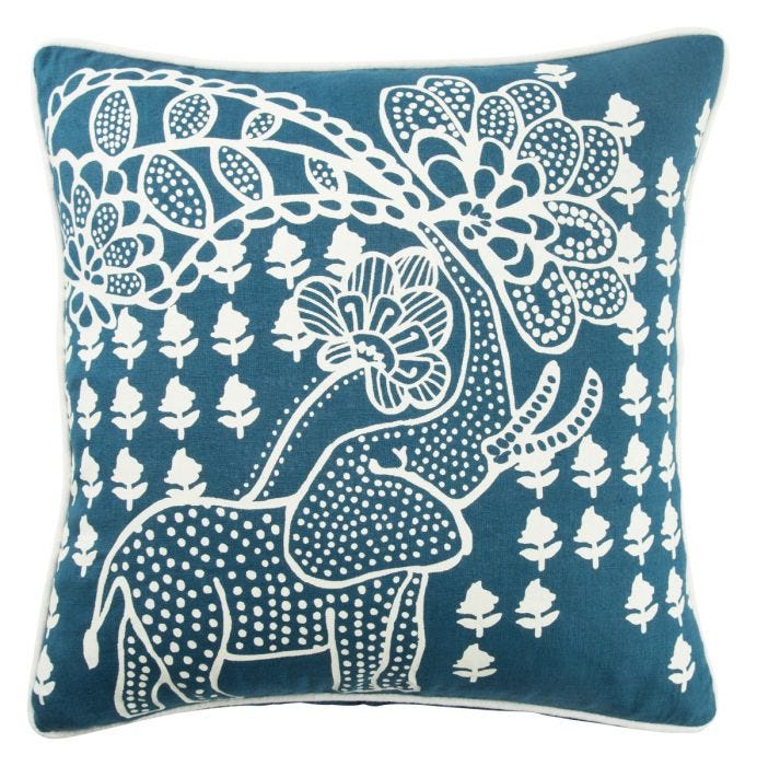 En Casa Moonlight - Throw Pillows - - Greathouse