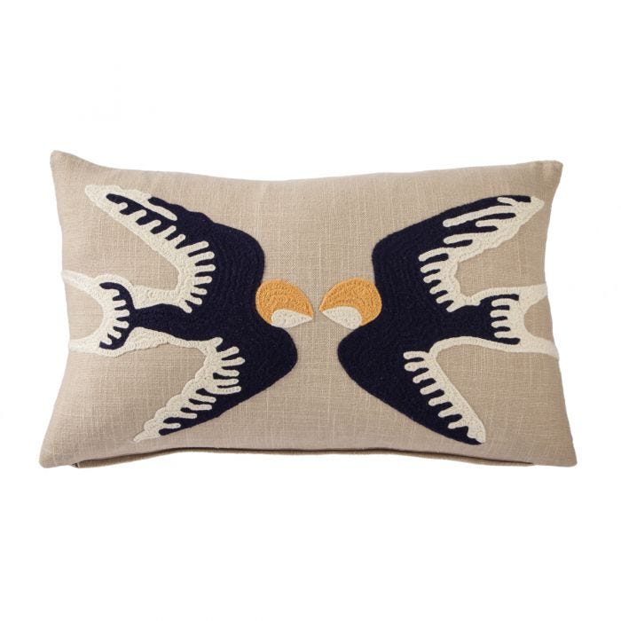En Casa Oxford Tan - Throw Pillows - - Greathouse