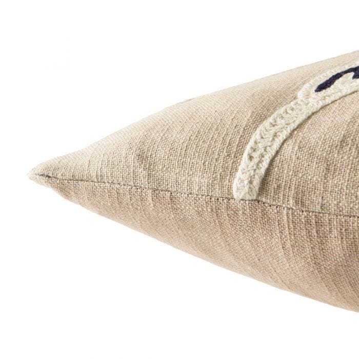 En Casa Oxford Tan - Throw Pillows - - Greathouse