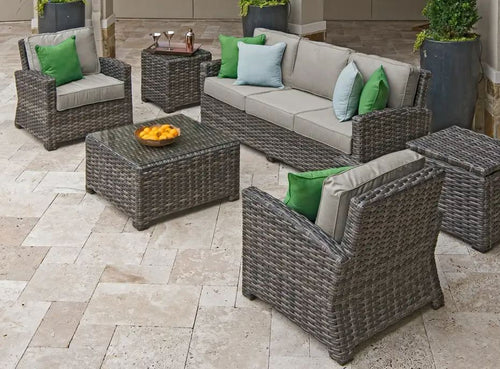 Lakeside Sofa Set - Build Your Set - Outdoor Wicker - - Greathouse