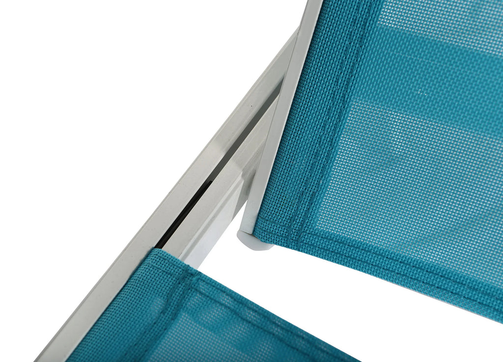 Leucadia Chaise Lounge - Aqua