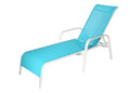 Leucadia Chaise Lounge - Aqua