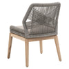 Loom Outdoor Armless Dining Chairs Platinum